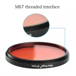 large 20210112144140 ROUND RED FILTER CAMERA SEAFROGS 67MM 5